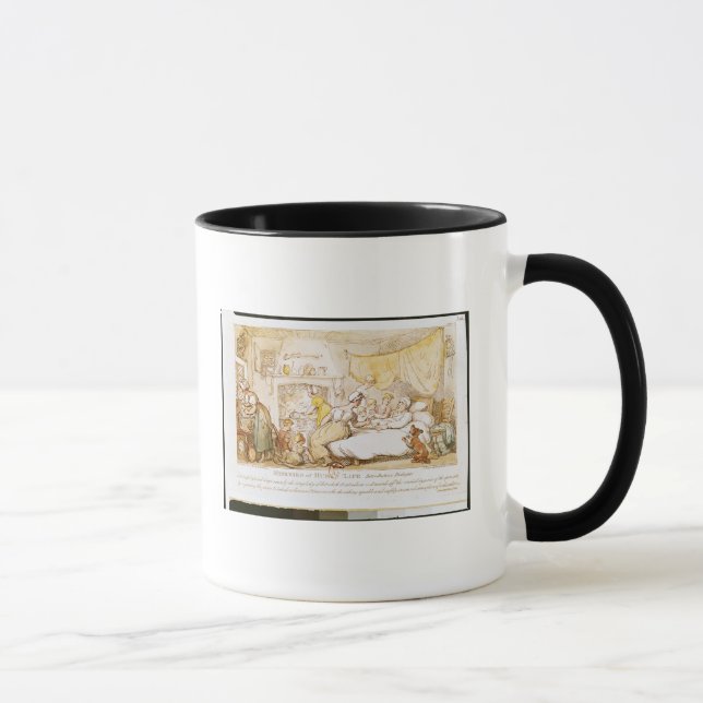 Miseries of Human Life: Introductory Dialogue Mug (Right)