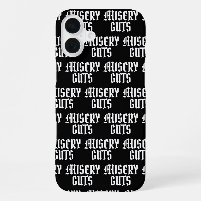 Misery Guts iPhone Case (Back)