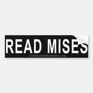 MISES BUMPER STICKER