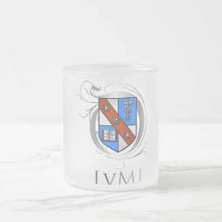 Mises Logo Frosted Glass Coffee Mug
