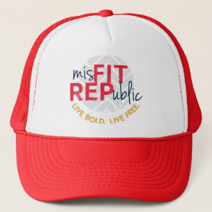 misFIT Trucker Hat red