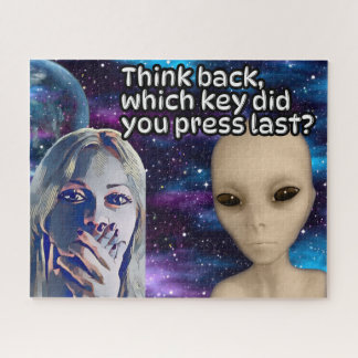 Misguided Computer Geek Lost in the Universe Jigsaw Puzzle