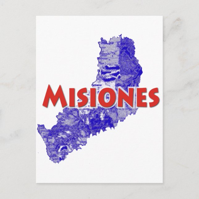 Misiones Postcard (Front)