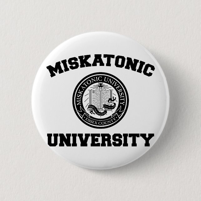 Miskatonic University Button (Front)