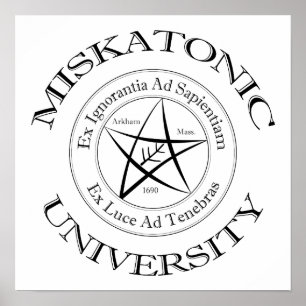 Miskatonic University Canvas Print
