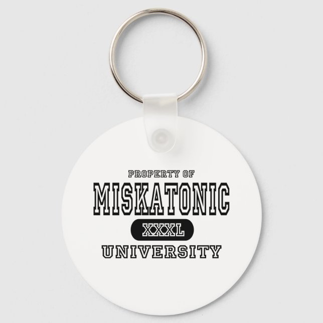 Miskatonic University Key Ring (Front)