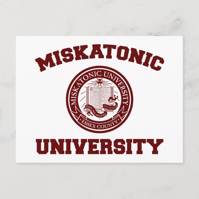 Miskatonic University Postcard (Front)