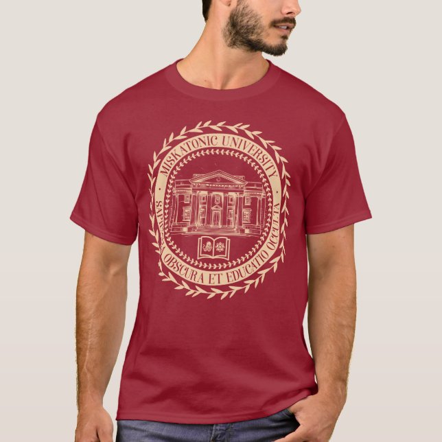 Miskatonic University Seal T-Shirt (Front)