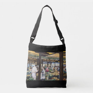 Miskolc's Farmers' Market, Hungary Crossbody Bag