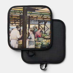 Miskolc's Farmers’ Market, Hungray Pot Holder