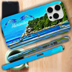 Mismaloya Fishing Boats 0346 iPhone 15 Pro Max Case