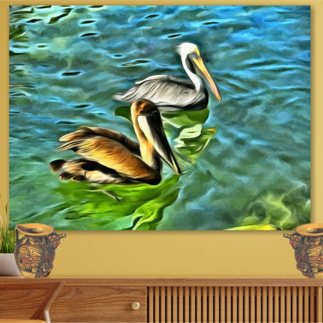 Mismaloya Pelicans 0329 Art Print (Creator Uploaded)