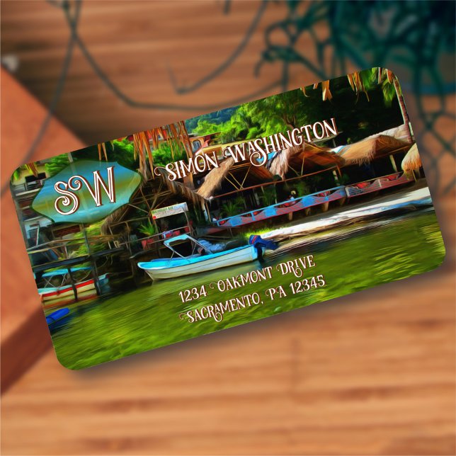 Mismaloya River 0331 Address Label (Creator Uploaded)