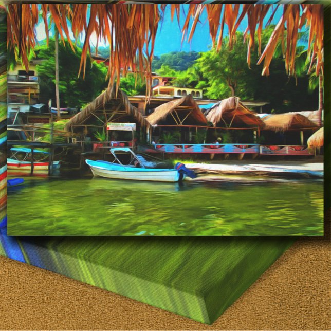 Mismaloya River 0331 Art Canvas Print (Creator Uploaded)