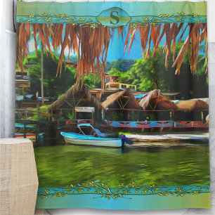 Mismaloya River 0331 Shower Curtain