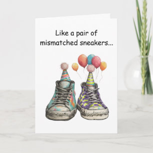 Mismatched Sole-Mates: A Perfect Birthday Card