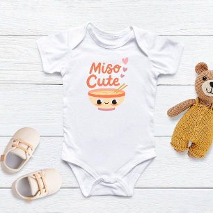 Miso Cute Baby , Adorable Ramen-Themed Baby Gift,  Baby Bodysuit