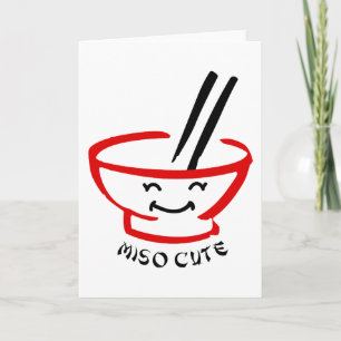Miso Cute Card