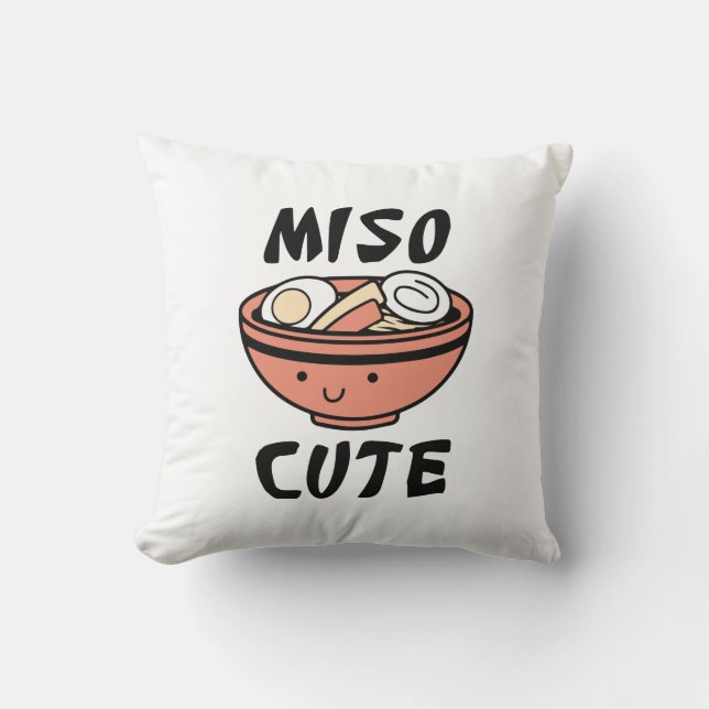 Miso Cute Cushion (Front)