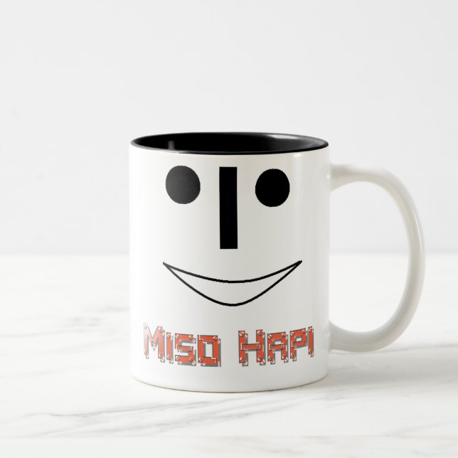 Miso Hapi Coffee Cup  Mug (Right)