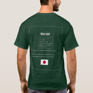 Miso Soup Recipe T-Shirt Japanese Staple Tee