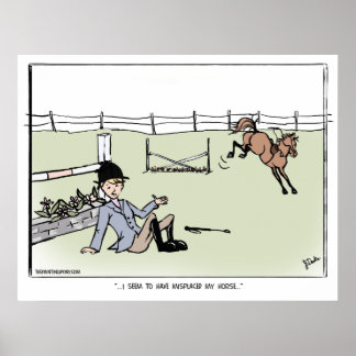 Misplaced My Horse Poster