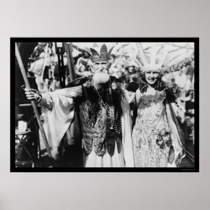 Miss America and Neptune 1922 Poster