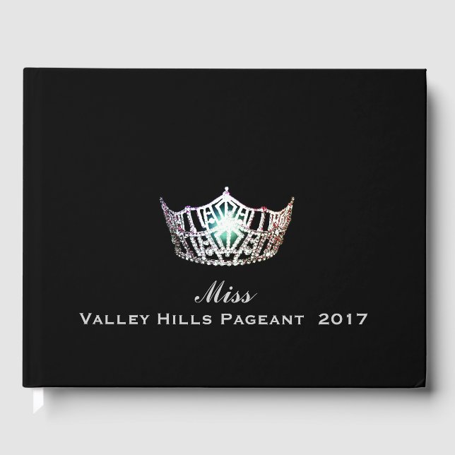 Miss America Crown Pageant Guest Book (Front)