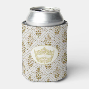 Miss America Crown Personalised Can Cooler