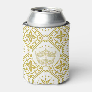 Miss America Crown Personalised Can Cooler