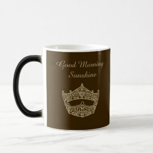 Miss America Good Morning Sunshine Crown Mug