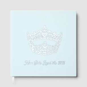 Miss America Pageant Crown Foil Scrapbook Foil  Guest Book