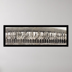 Miss America Pageant Photo 1953 Poster