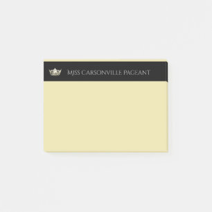 Miss America Platinum Crown & Name Post-it-Notes Post-it Notes