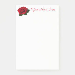 Miss America Red Rose Post-it-Notes Post-it Notes