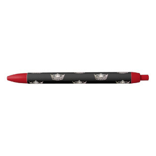 Miss America Silver Crown Custom Ink Pen