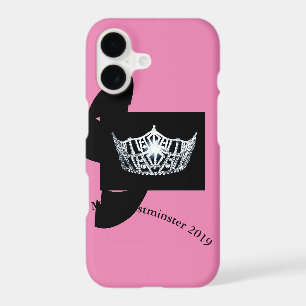 Miss America Silver Crown Phone Cases-Custom