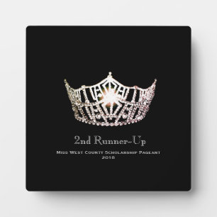 Miss America Silver Crown Runner-up Plaque