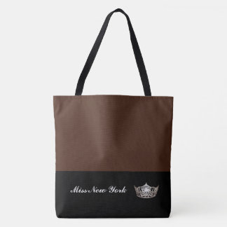 Miss America Silver Crown Tote Bag-Large BT Sienna Bag