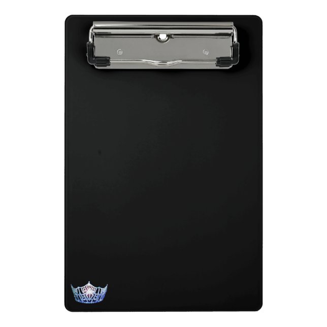 Miss America Style Crown Mini Clipboard (Front)