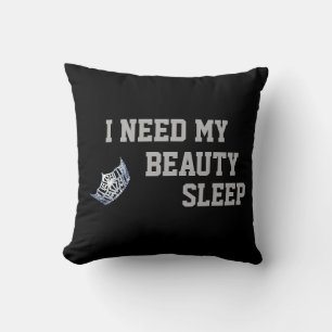 Miss America style Crown Need My Sleep Pillow