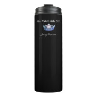 Miss America style Crown Thermal Tumbler