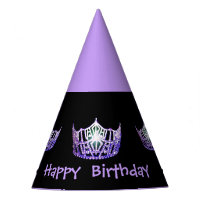 Miss America style Girls Crown Party Hat