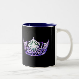 Miss America style Pageant Crown Mug