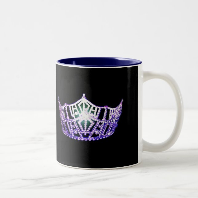 Miss America style Pageant Crown  Mug (Right)