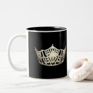Miss America style Pageant Crown  Mug