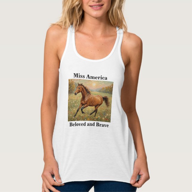 MISS AMERICA TANK TOP (Front)