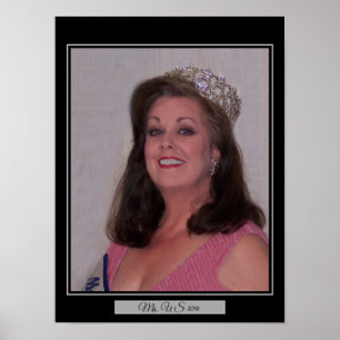 Miss America USA Create Your Portrait Poster