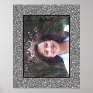 Miss America USA Custom Glitter Poster Portrait