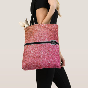 Miss America USA Pageant Tiara Glitter Tote Bag